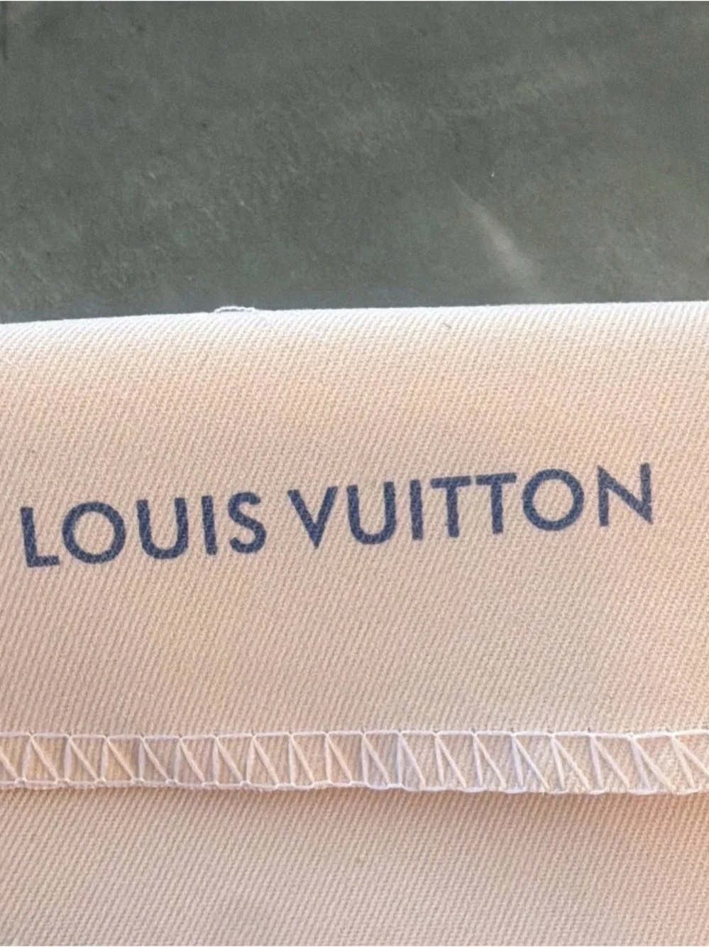 Louis Vuitton Dark Brown Monogram Embossed Card Holder